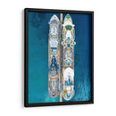 Vista areal de un crucero | Cuadro decorativo de Canvas Lab