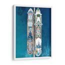 Vista areal de un crucero | Cuadro decorativo de Canvas Lab