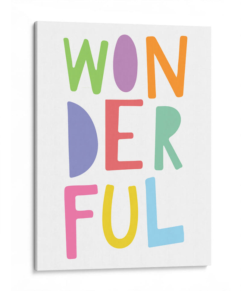 Wonderful | Cuadro decorativo de Canvas Lab