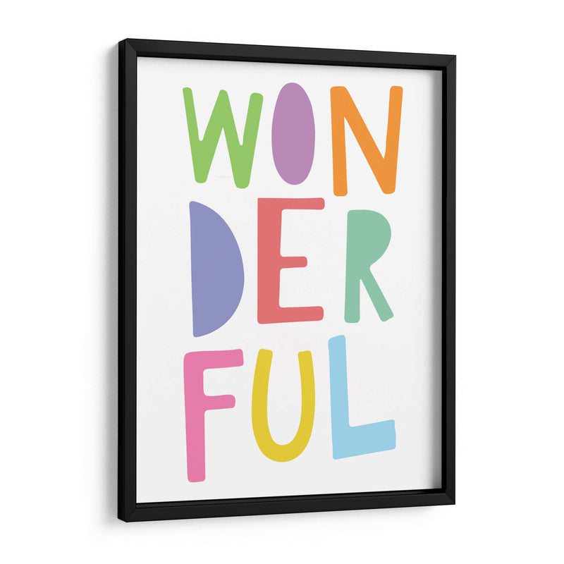Wonderful | Cuadro decorativo de Canvas Lab