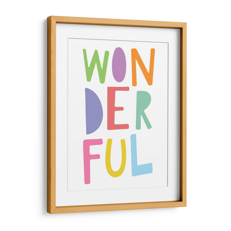 Wonderful | Cuadro decorativo de Canvas Lab