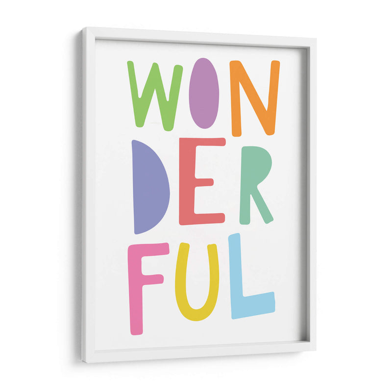 Wonderful | Cuadro decorativo de Canvas Lab