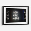 You are here | Cuadro decorativo de Canvas Lab