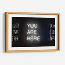 You are here | Cuadro decorativo de Canvas Lab