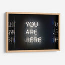 You are here | Cuadro decorativo de Canvas Lab