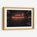 You are what you listen to | Cuadro decorativo de Canvas Lab