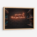 You are what you listen to | Cuadro decorativo de Canvas Lab