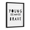 Young and brave | Cuadro decorativo de Canvas Lab