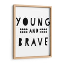 Young and brave | Cuadro decorativo de Canvas Lab