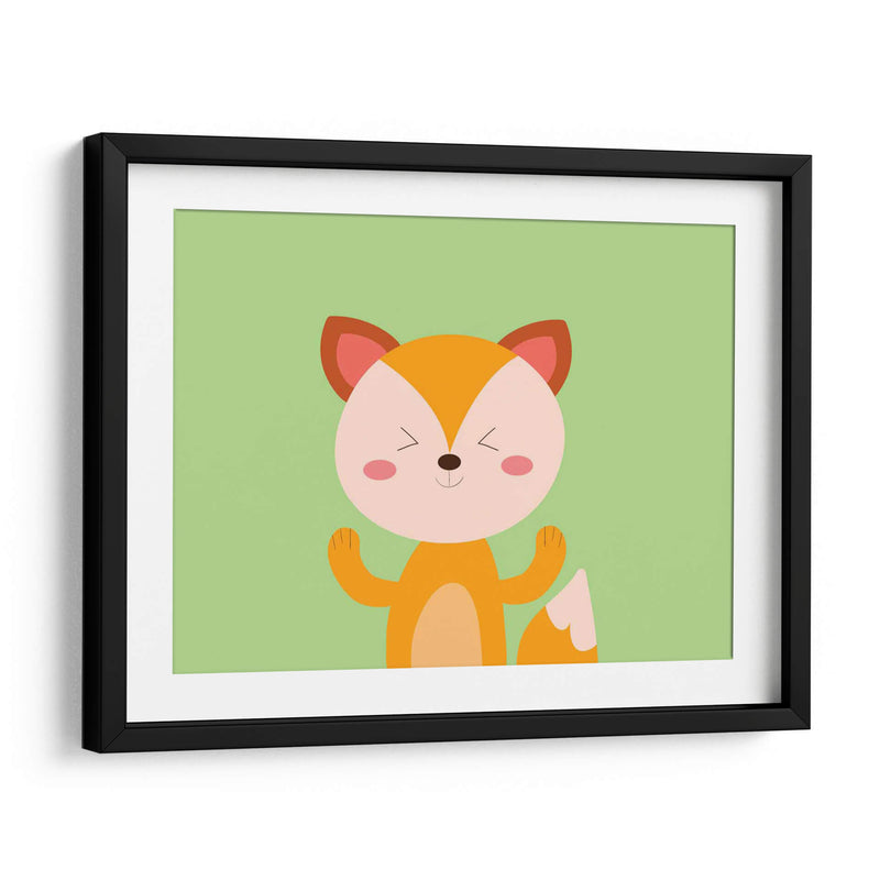 Zorrito riendo | Cuadro decorativo de Canvas Lab