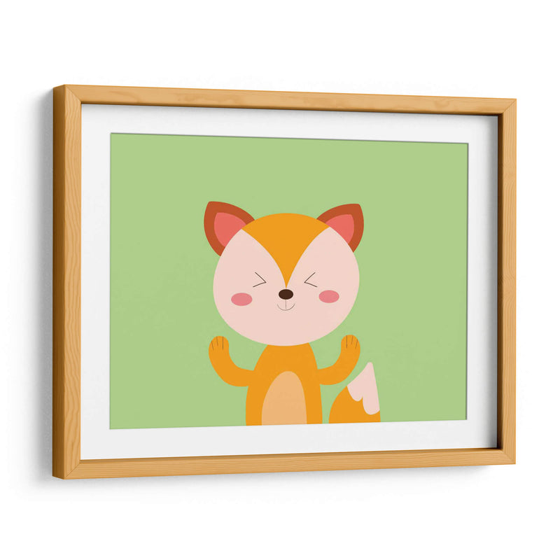 Zorrito riendo | Cuadro decorativo de Canvas Lab