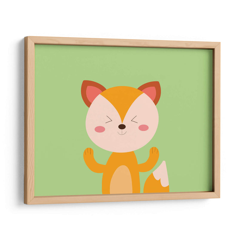 Zorrito riendo | Cuadro decorativo de Canvas Lab