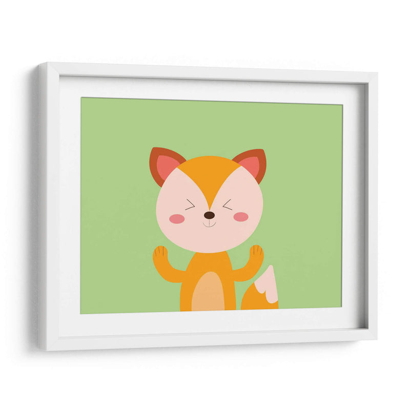 Zorrito riendo | Cuadro decorativo de Canvas Lab