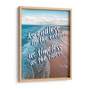 Endless and timeless | Cuadro decorativo de Canvas Lab