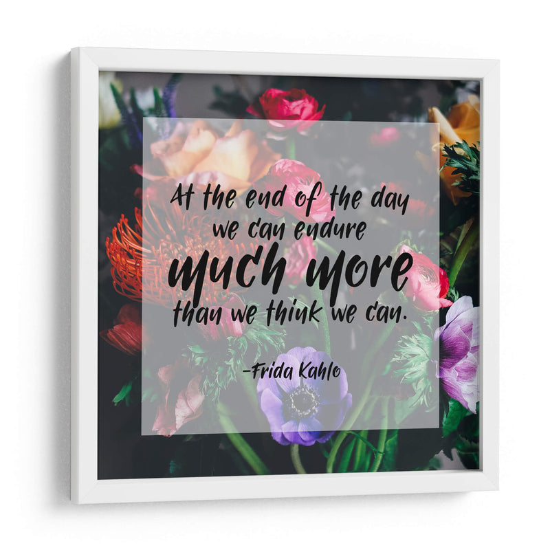Endure much more | Cuadro decorativo de Canvas Lab