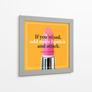 If you're sad | Cuadro decorativo de Canvas Lab