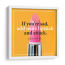 If you're sad | Cuadro decorativo de Canvas Lab