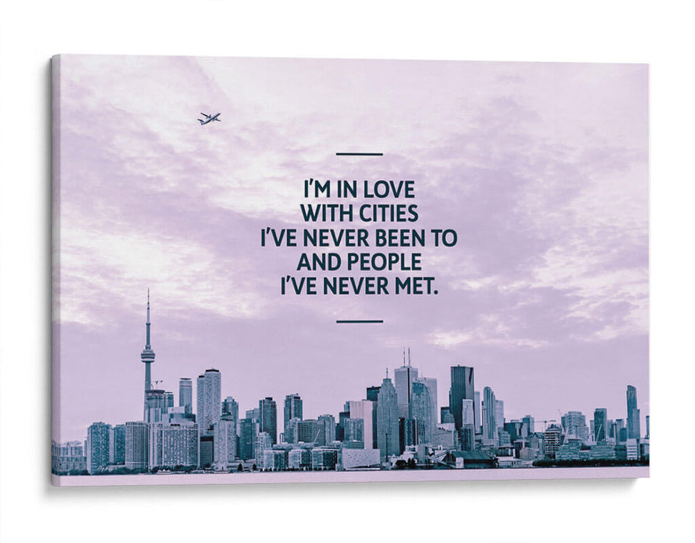 In love with the unknown | Cuadro decorativo de Canvas Lab