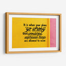 It is when | Cuadro decorativo de Canvas Lab