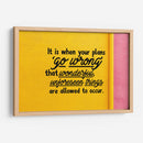 It is when | Cuadro decorativo de Canvas Lab
