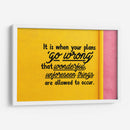 It is when | Cuadro decorativo de Canvas Lab