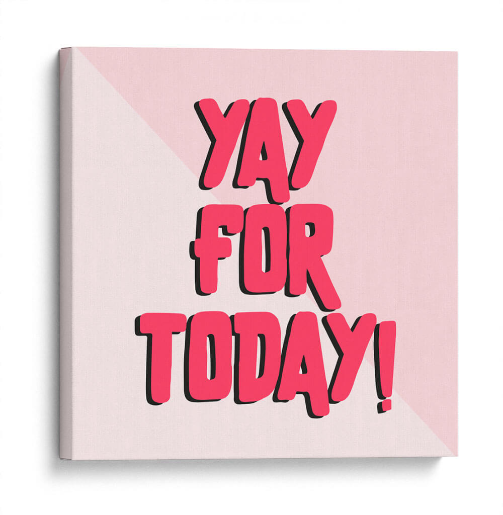 Pink yay | Cuadro decorativo de Canvas Lab