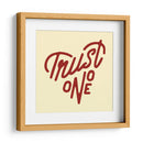 Trust no one | Cuadro decorativo de Canvas Lab