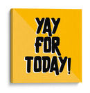 Yellow yay | Cuadro decorativo de Canvas Lab