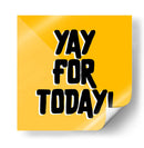 Yellow yay | Cuadro decorativo de Canvas Lab