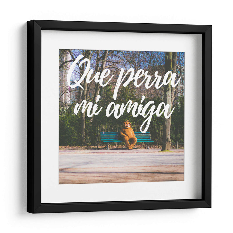 Mi amiga | Cuadro decorativo de Canvas Lab