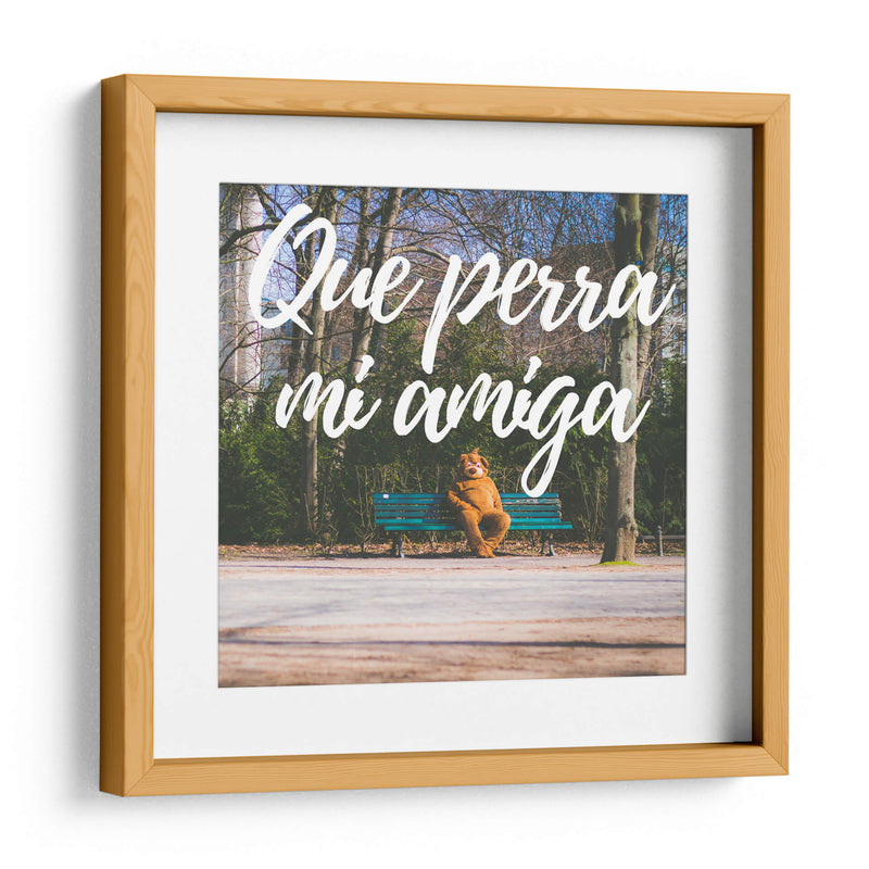 Mi amiga | Cuadro decorativo de Canvas Lab