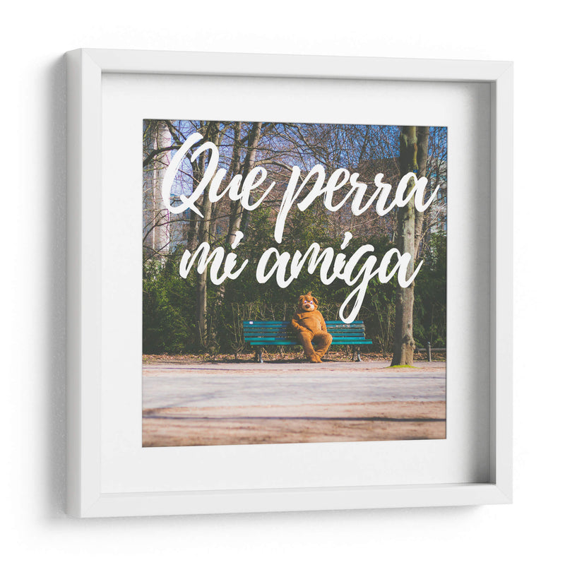 Mi amiga | Cuadro decorativo de Canvas Lab