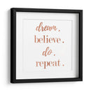 And repeat | Cuadro decorativo de Canvas Lab
