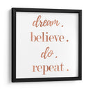 And repeat | Cuadro decorativo de Canvas Lab