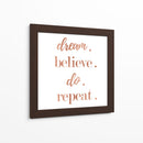 And repeat | Cuadro decorativo de Canvas Lab