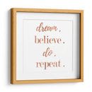 And repeat | Cuadro decorativo de Canvas Lab