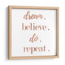 And repeat | Cuadro decorativo de Canvas Lab