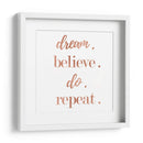 And repeat | Cuadro decorativo de Canvas Lab