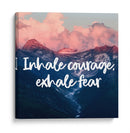 Exhale fear | Cuadro decorativo de Canvas Lab