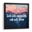 Exhale fear | Cuadro decorativo de Canvas Lab