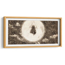 Silueta Inosuke - DaVinci Style - Marco Green | Cuadro decorativo de Canvas Lab