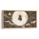 Silueta Inosuke - DaVinci Style - Marco Green | Cuadro decorativo de Canvas Lab