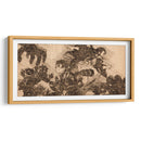 Tanjiro y Nezuko vs. Demonios - DaVinci Style - Marco Green | Cuadro decorativo de Canvas Lab