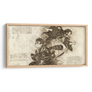 Nezuko y Tanjiro - DaVinci Style - Marco Green | Cuadro decorativo de Canvas Lab