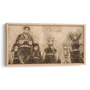 Pilares - DaVinci Style - Marco Green | Cuadro decorativo de Canvas Lab