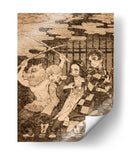 Listos para pelear - DaVinci Style - Marco Green | Cuadro decorativo de Canvas Lab