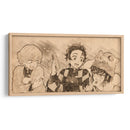 Descanso de cazademonios - DaVinci Style - Marco Green | Cuadro decorativo de Canvas Lab