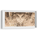 El Gran Rengoku - DaVinci Style - Marco Green | Cuadro decorativo de Canvas Lab