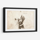 Edward Elric arm - DaVinci Style - Marco Green | Cuadro decorativo de Canvas Lab