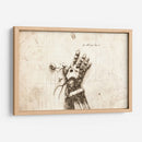 Edward Elric arm - DaVinci Style - Marco Green | Cuadro decorativo de Canvas Lab